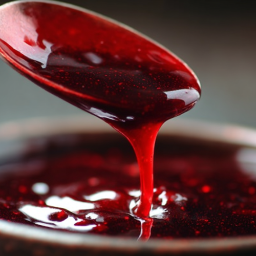 Raspberry Peach Sauce