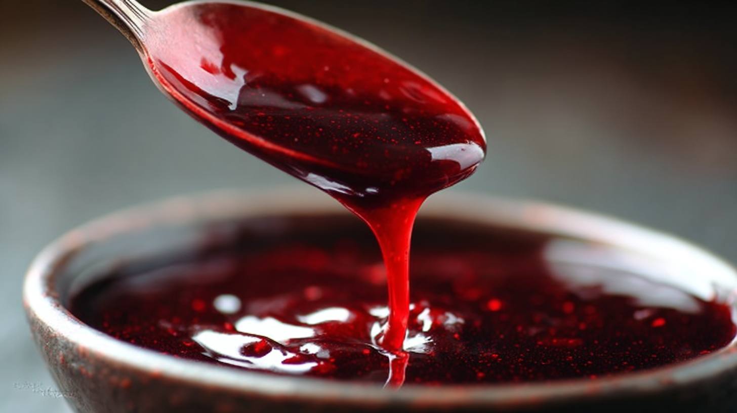 Raspberry Peach Sauce