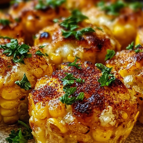 Spicy Mexican Corn Bites