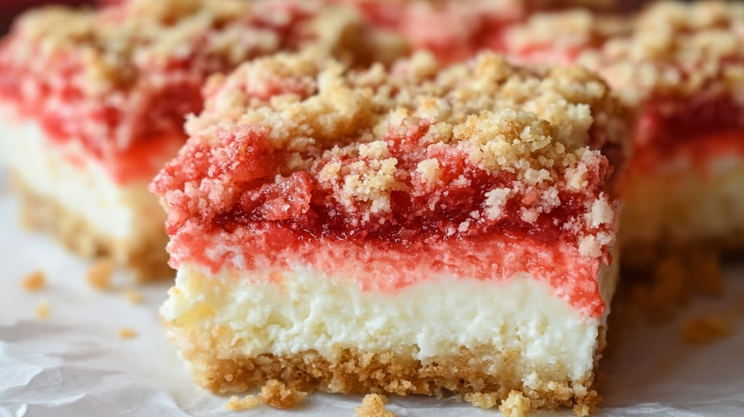 Strawberry Shortcake Brownies