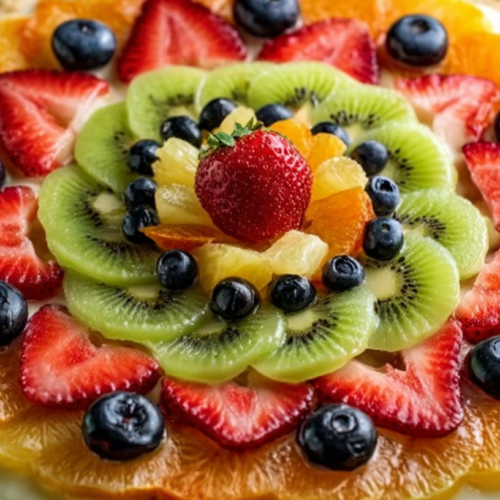Sugar Cookie Fruit Pizza