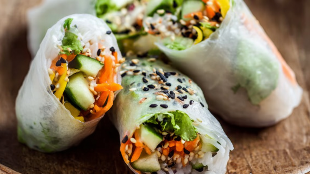 Vegan Shanghai Spring Rolls