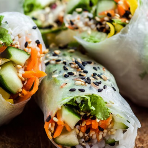 Vegan Shanghai Spring Rolls
