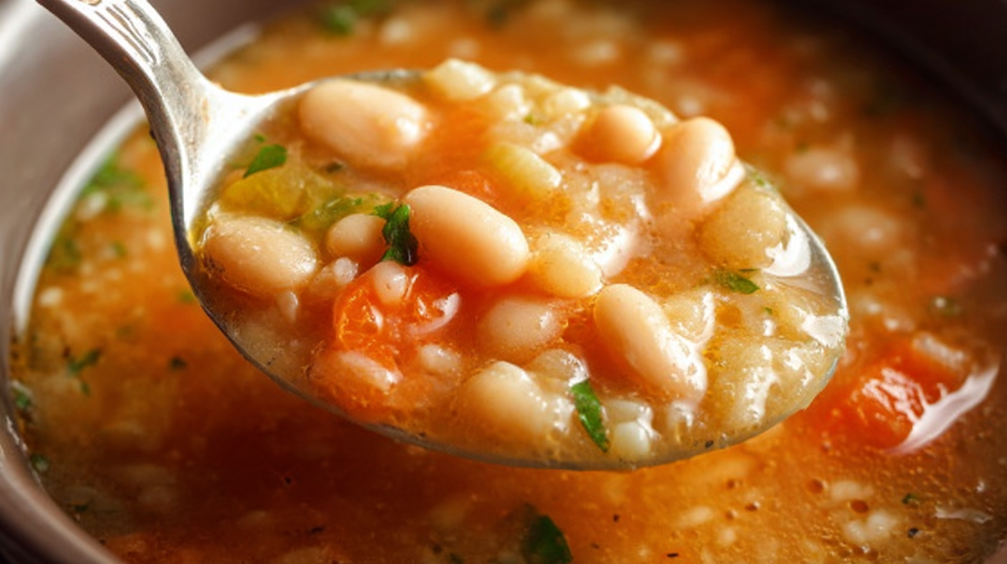 White Bean And Tomato Soup