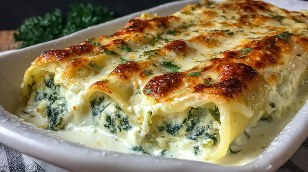 Asaña De Espinaca Y Queso Ricotta