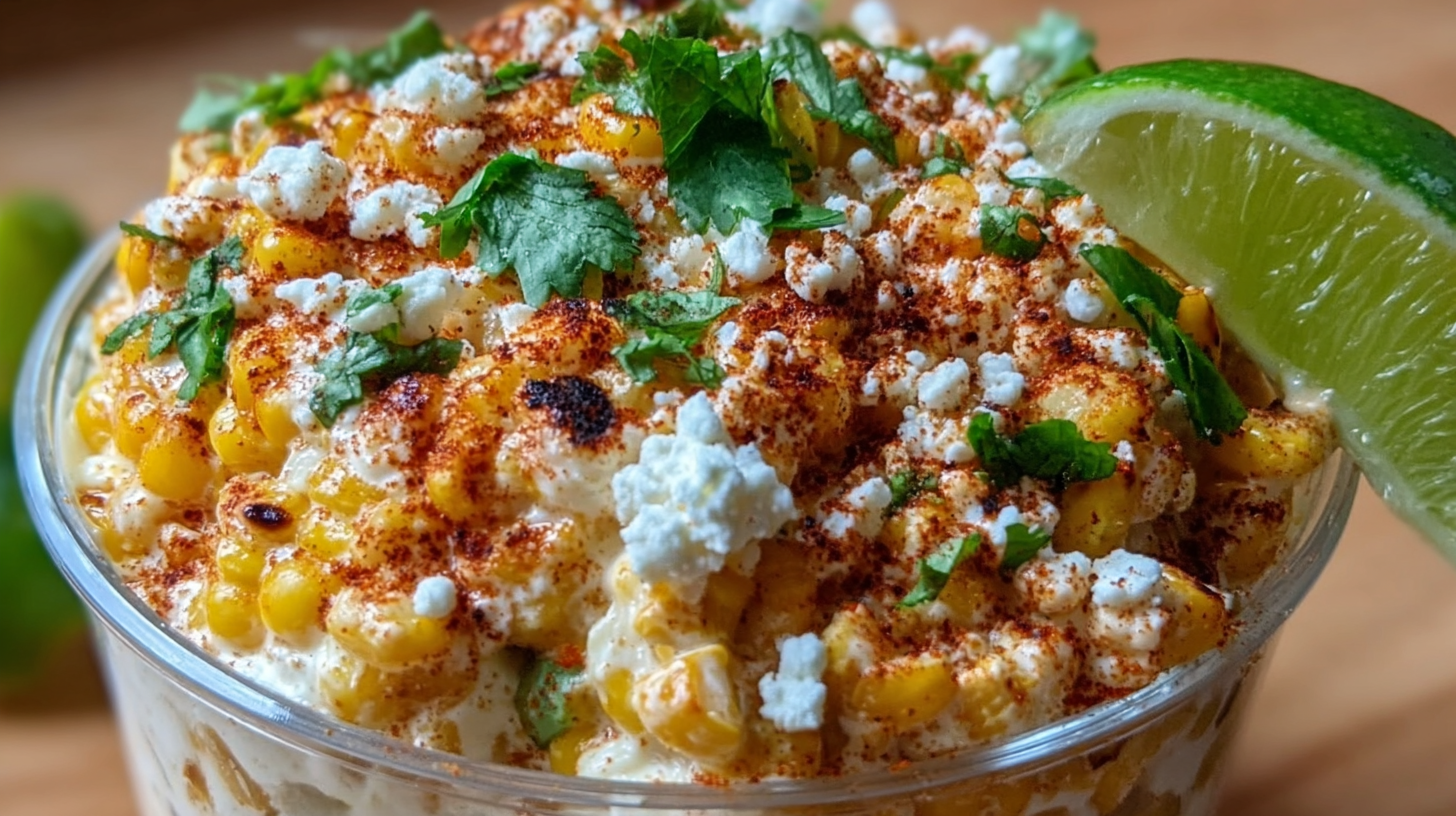 15 Minute Elote Corn In A Cup Recipe 