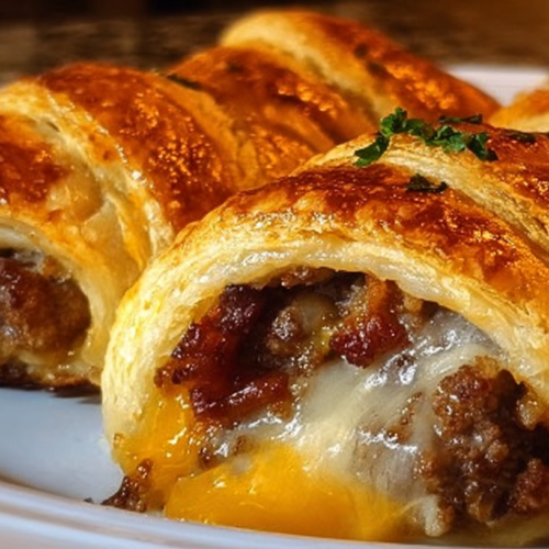 Beef Cheeseburger Rollups