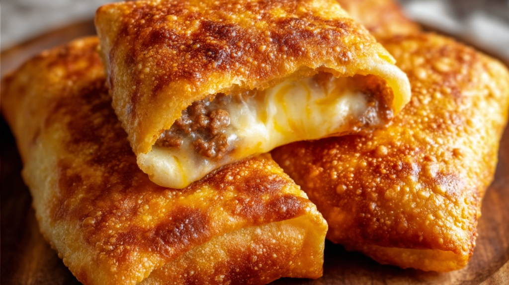 Beef And Cheese Chimichanga