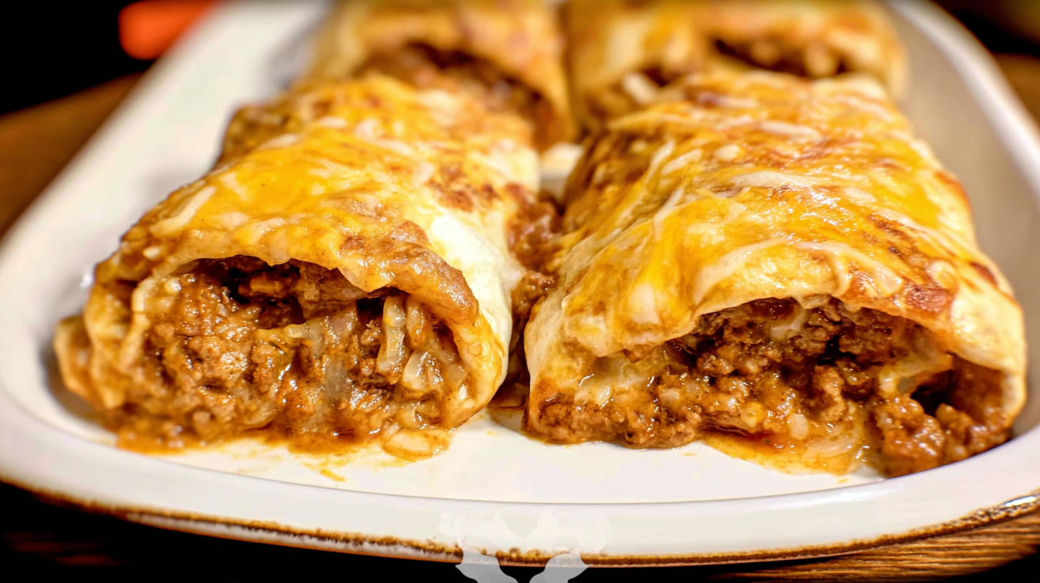 Beef And Cheese Chimichangas