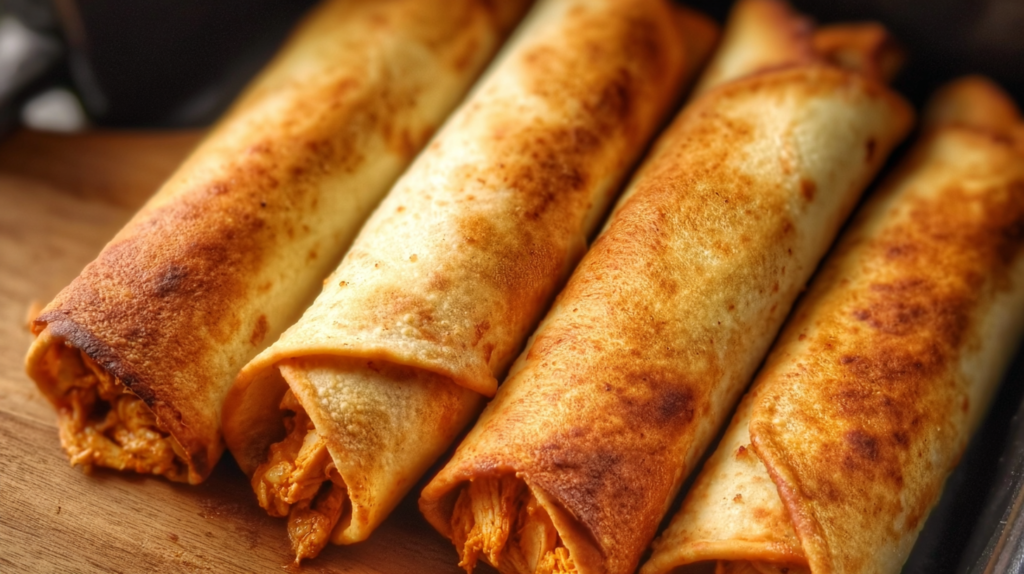 Buffalo Chicken Taquitos 