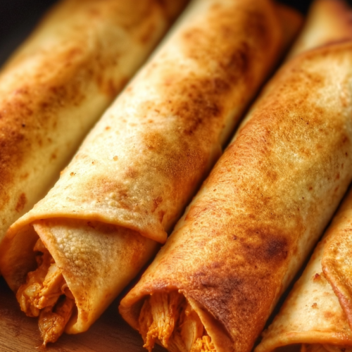 Buffalo Chicken Taquitos