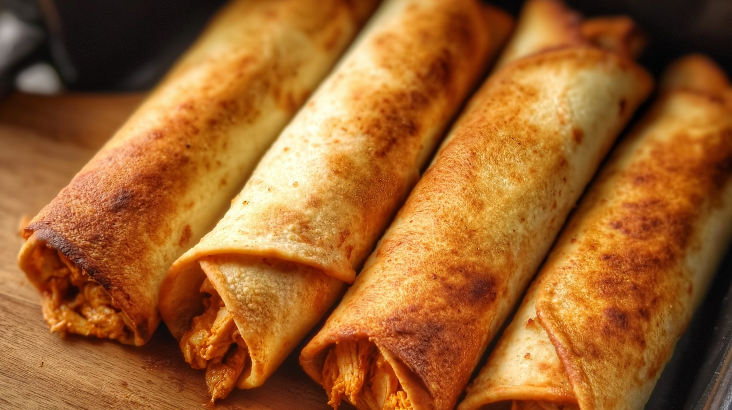 Buffalo Chicken Taquitos