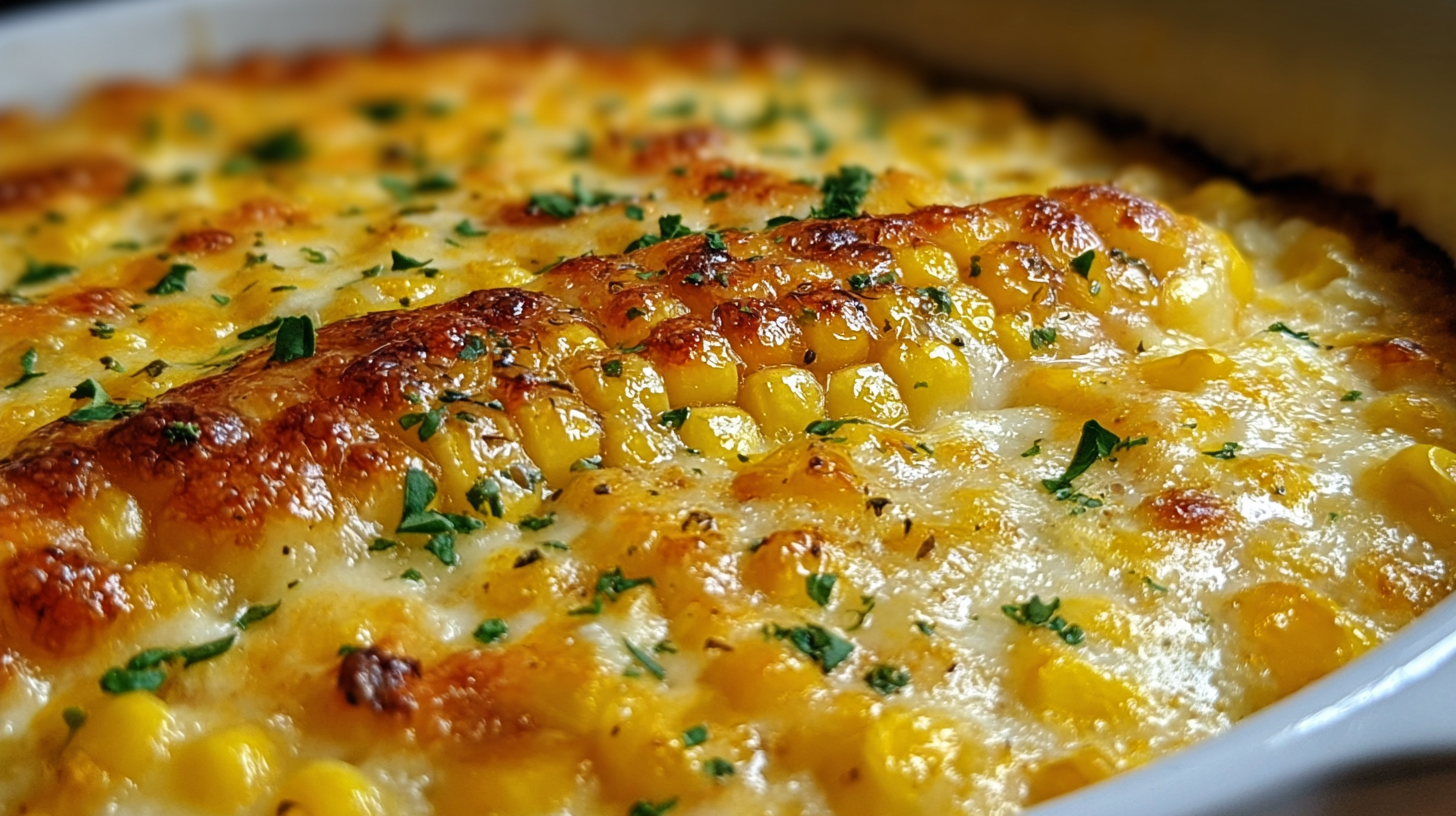 Cheesy Garlic Corn