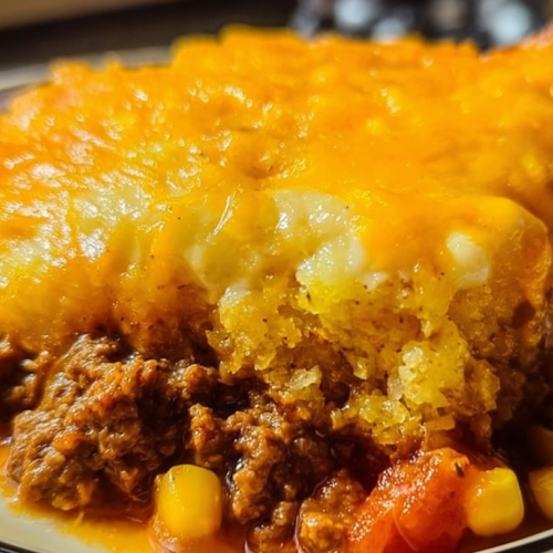 Cheesy Mexican Corn Bake