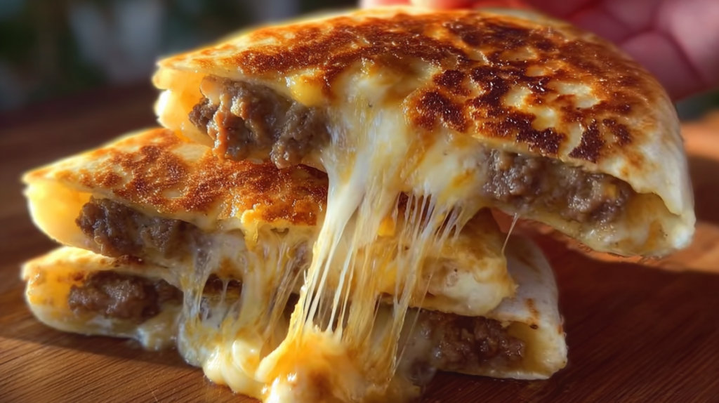Cheesy Potato Quesadilla
