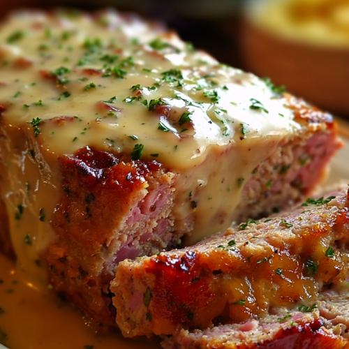 Chicken Cordon Bleu Meatloaf
