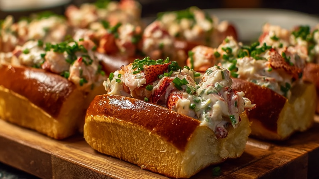 Creamy Lobster Roll Sandwich