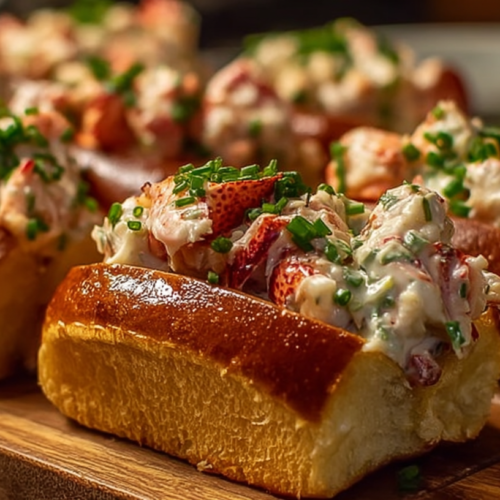 Creamy Lobster Roll Sandwich