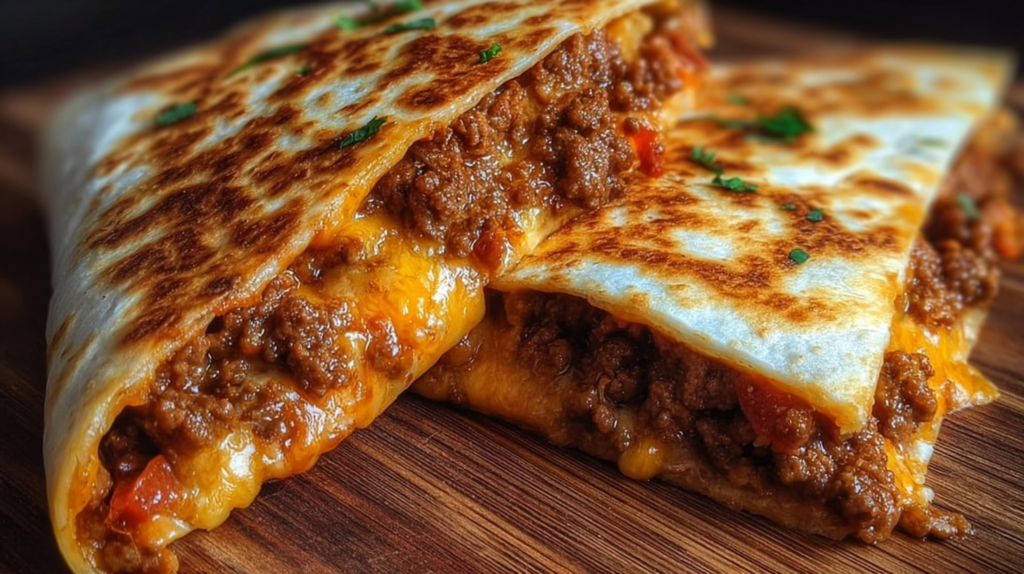 Crispy Grilled Cheese Burrit