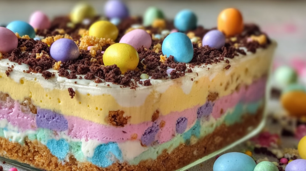 Easter Dirt Cake Casserole
