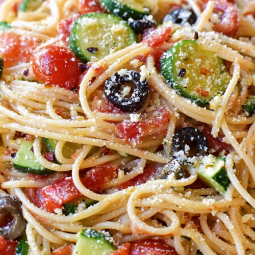 Easy Spaghetti Salad
