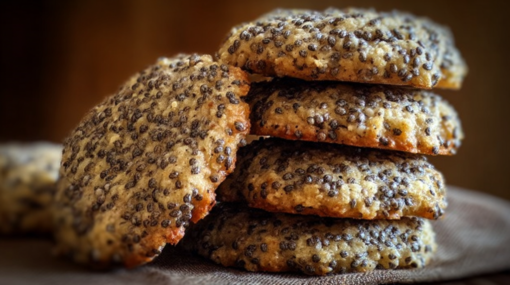 Greek Yogurt Chia Seed Cookies