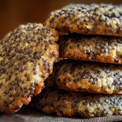Greek Yogurt Chia Seed Cookies