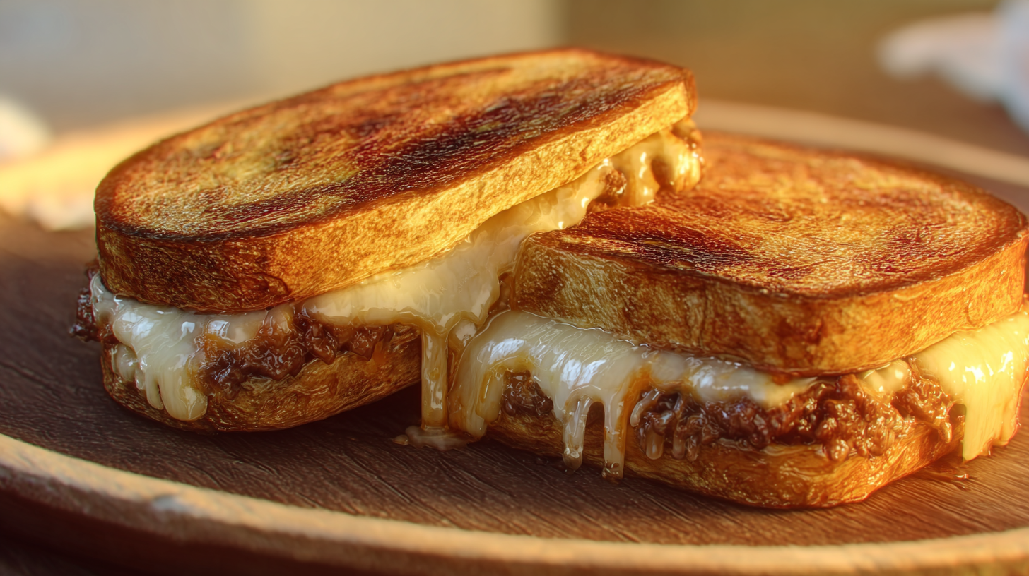 Grilled Cheese Patty Melts