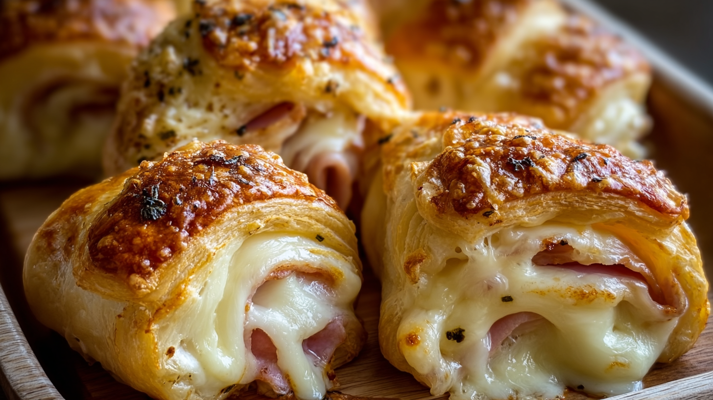 Ham & Cream Cheese Crescents