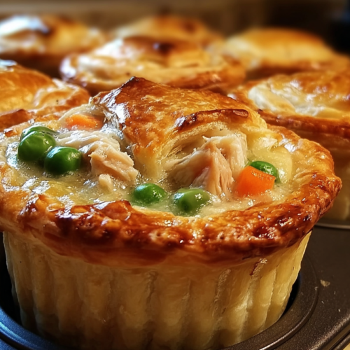 Homemade Mini Chicken Pot Pie