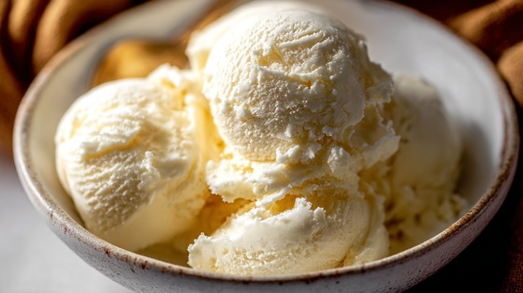 Homemade Vanilla Ice Cream