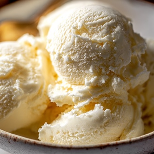 Homemade Vanilla Ice Cream