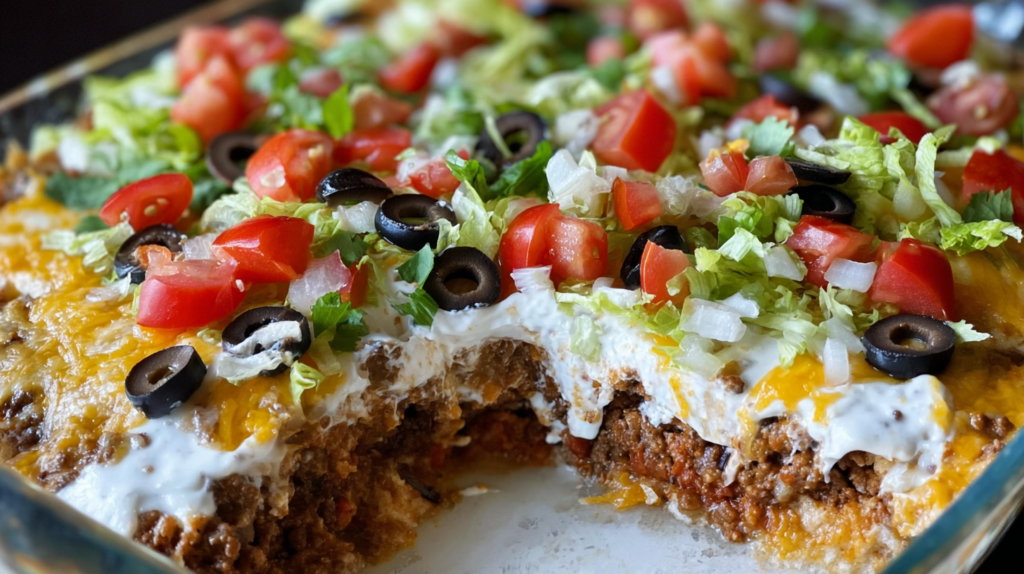 Low Carb Taco Casserole