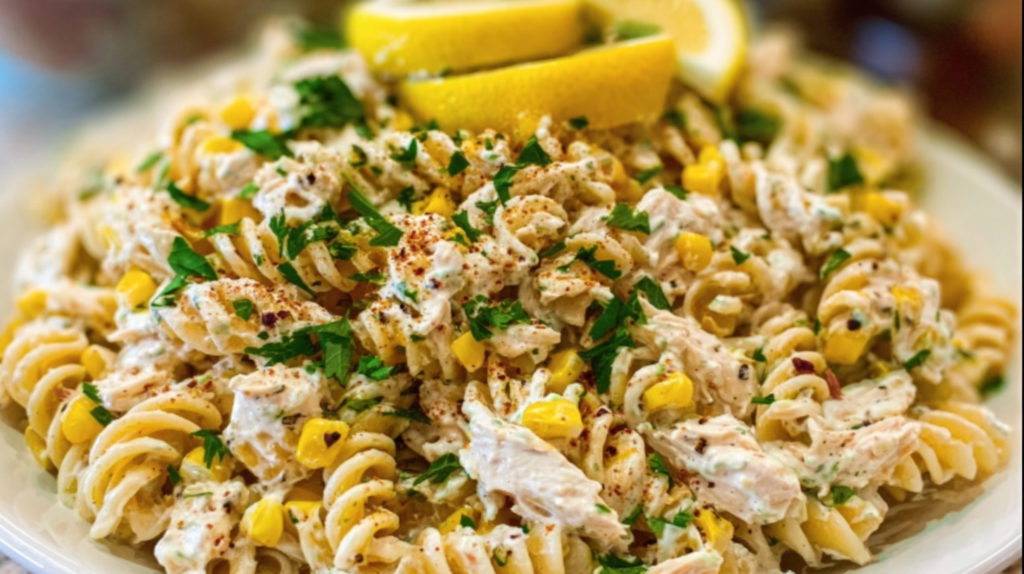 Mexican Street Corn Pasta Salad