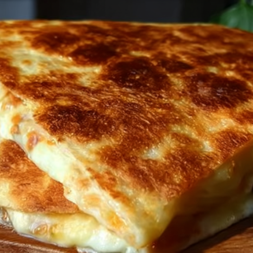 Microwave Egg Quesadilla
