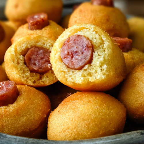 Mini Corn Dog Bites For Kids