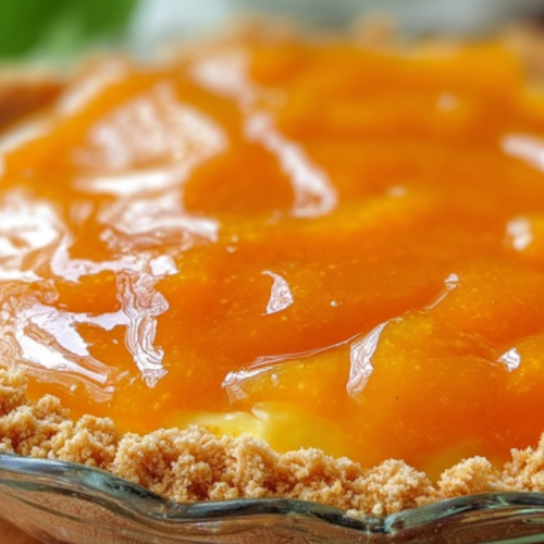 Peach Chiffon Pie