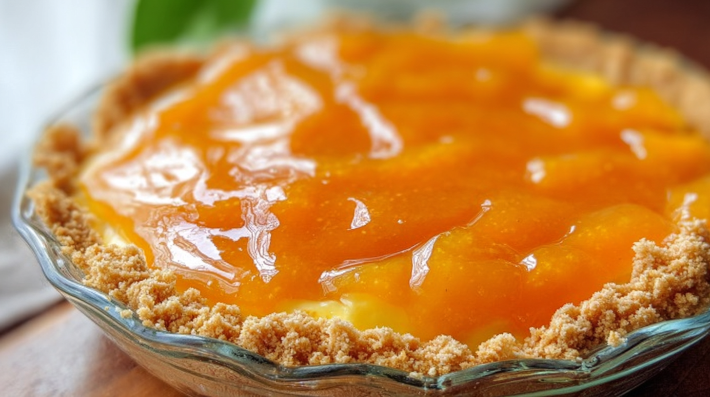 Peach Chiffon Pie