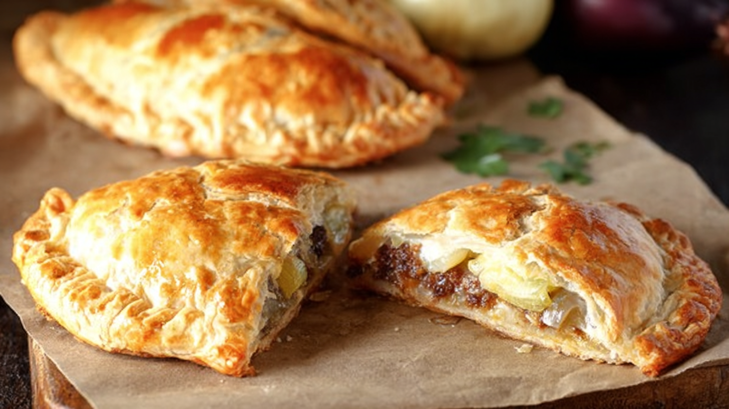 Pepper Steak Beef & Brandy Hand Pie