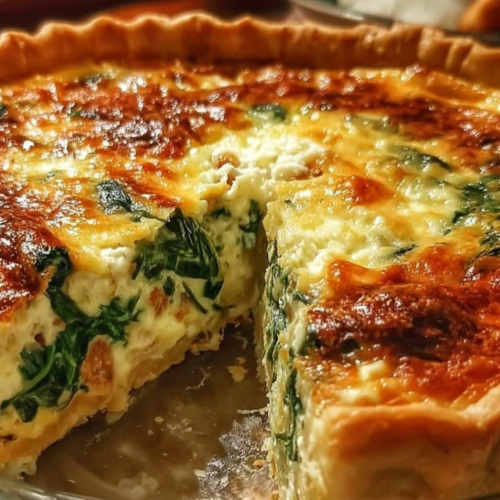 Ricotta Spinach Quiche