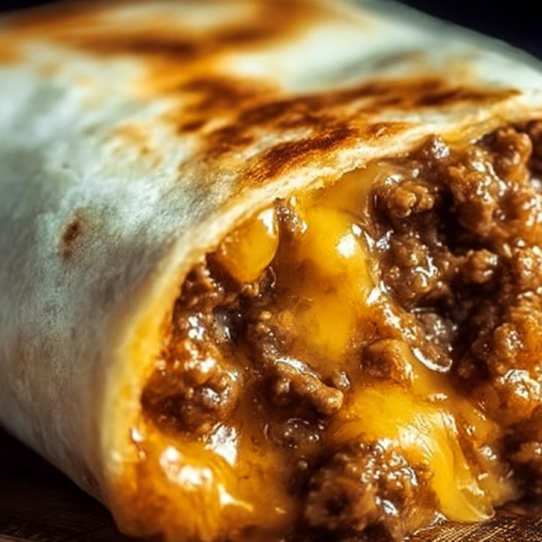 Spicy Taco Bell Beefy Melt Burrit
