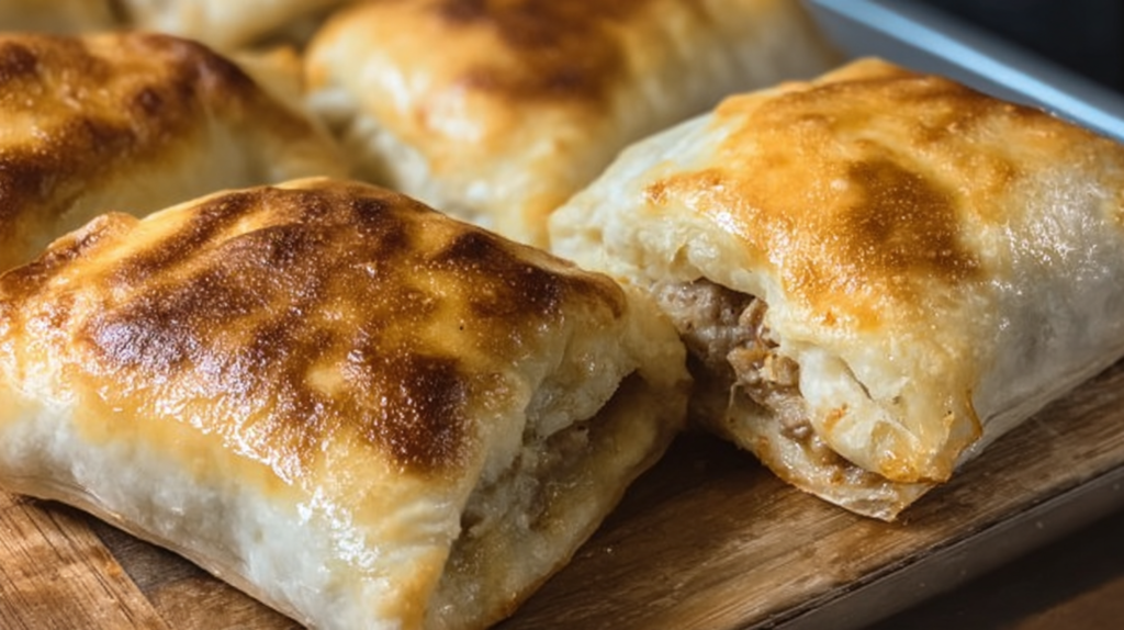 Loaded Cheesy Pocket Tacos