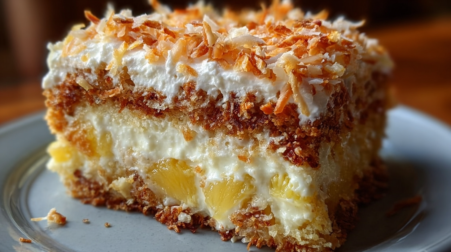 Hawaiian Carrot Pineapple Cake