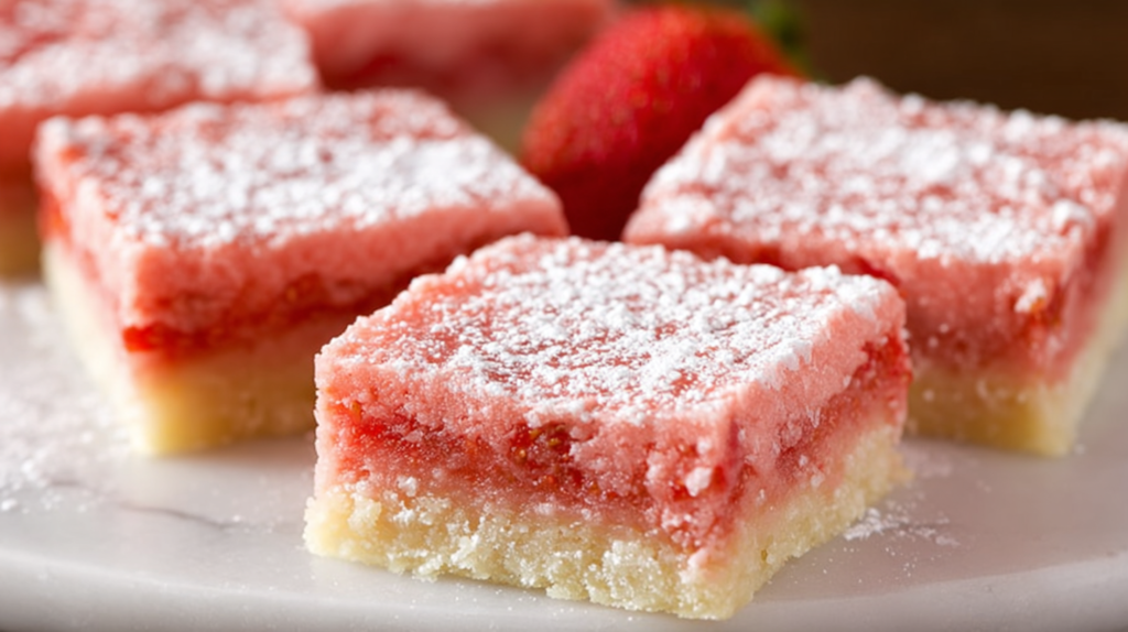 Rhubarb Lemon Bars
