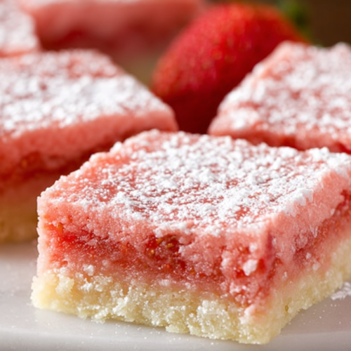 Rhubarb Lemon Bars