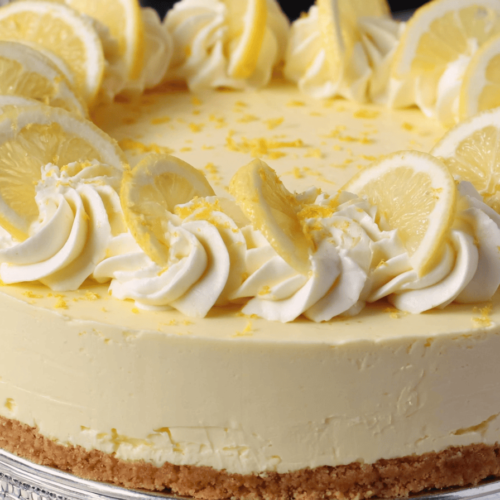 Bake Lemon Cheesecake