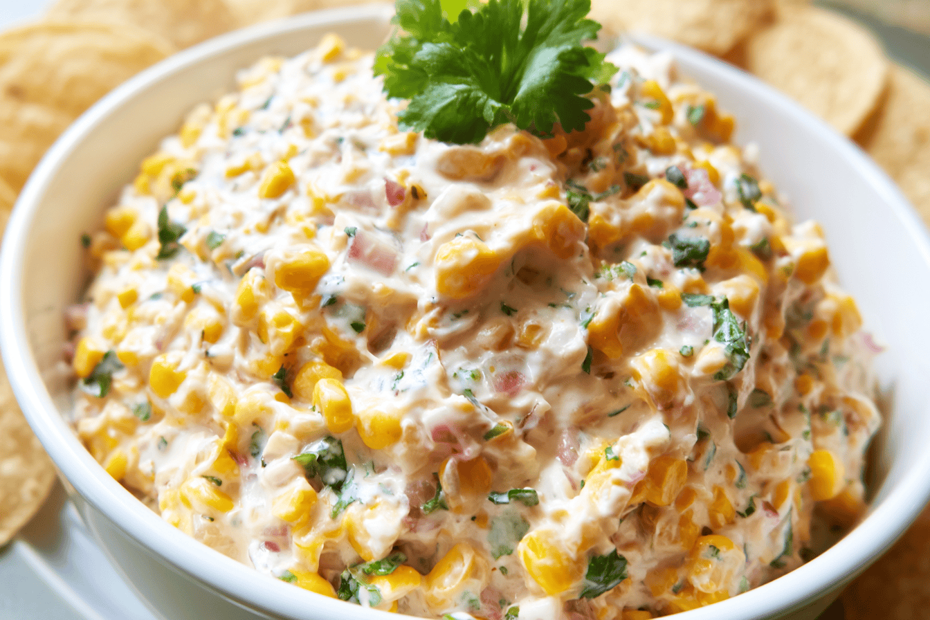Cold Street Corn Dip With Cream Cheese