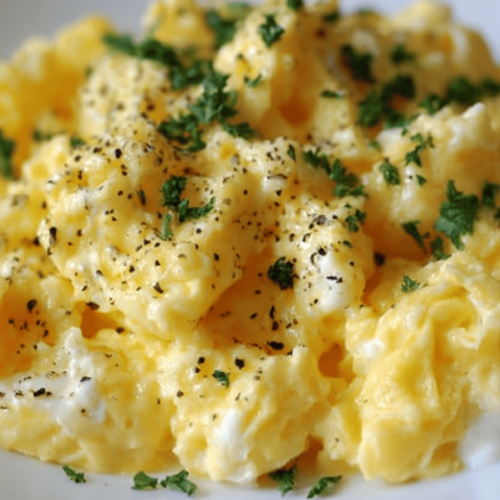 Cottage Cheese Scrambled Egg