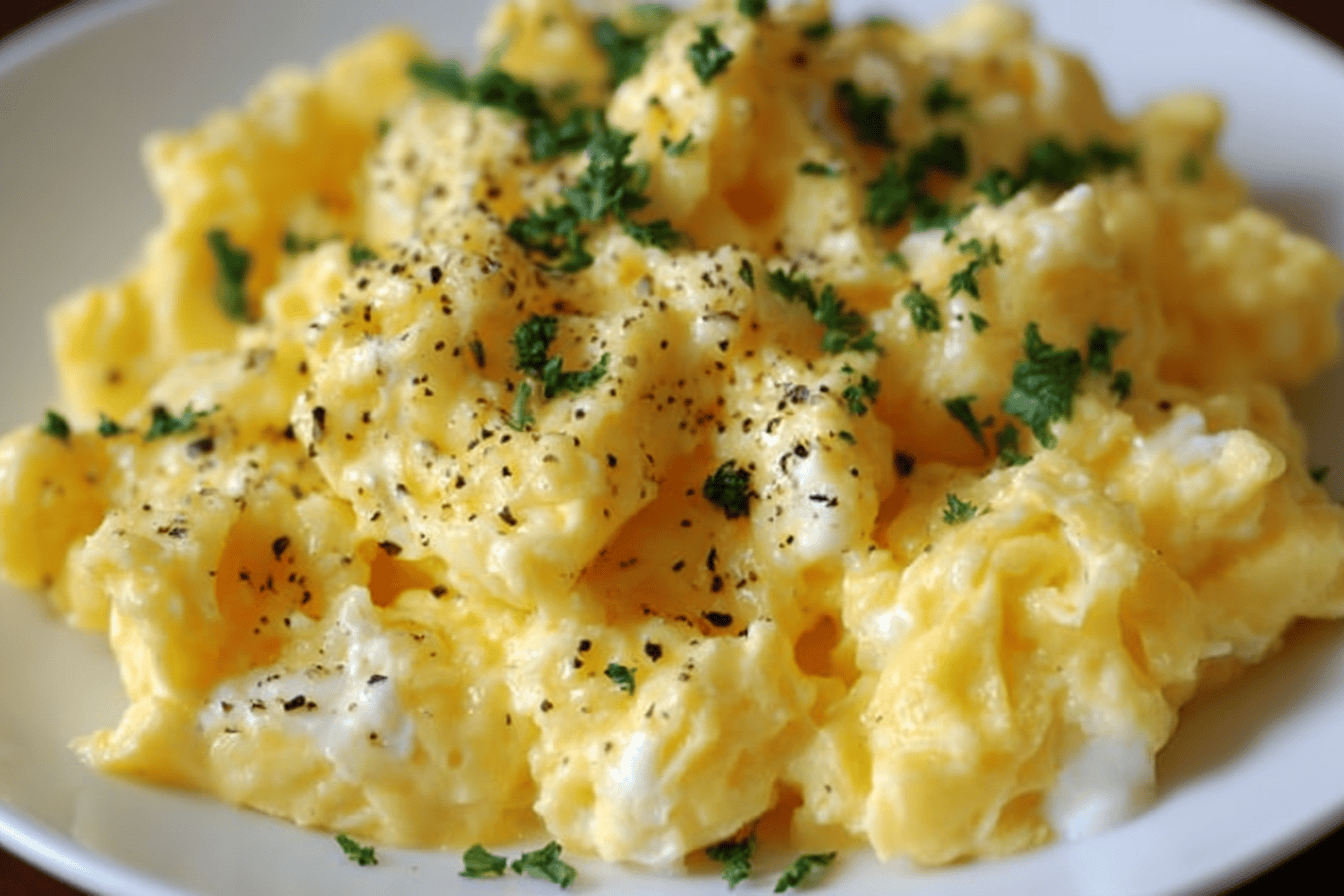 Cottage Cheese Scrambled Egg