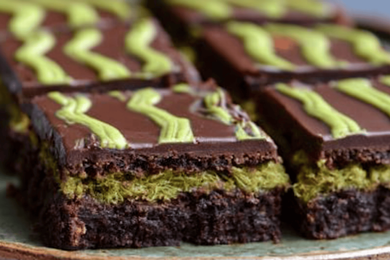 Dubai Chocolate Pistachio Brownies